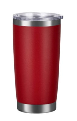 Double Walled Vacuum Coffee Mug, Stainless Steel Tumbler With Lid, 20 Oz / 30 Oz