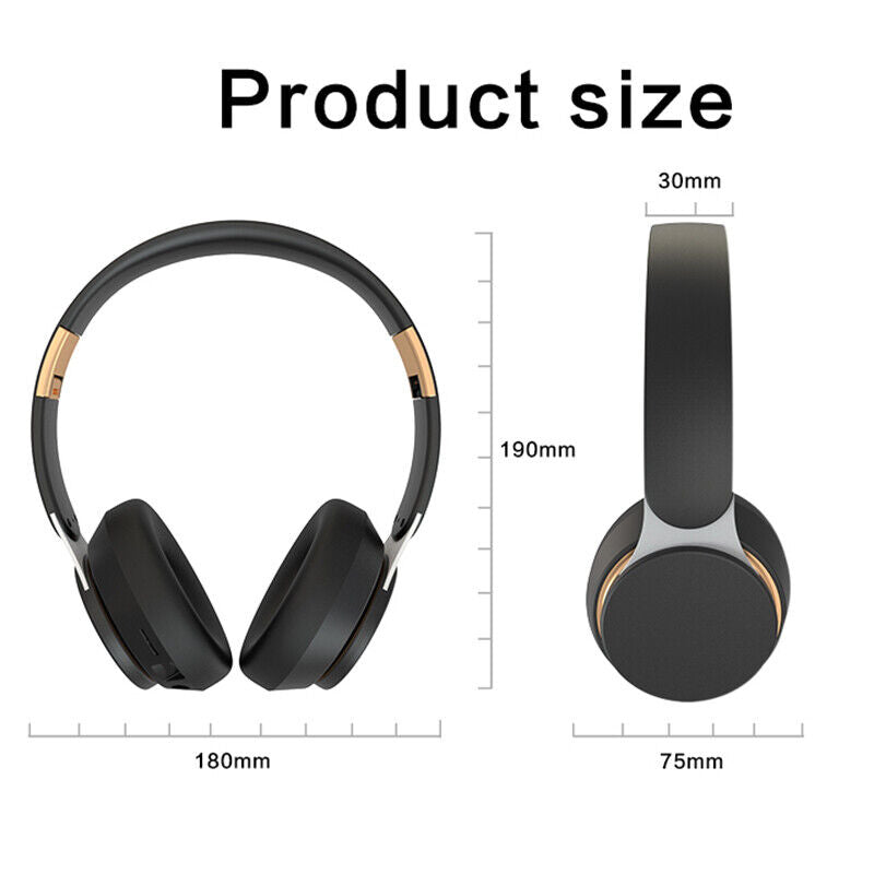 FG-07s Wireless Headphone Bluetooth Over Ear Foldable Stereo Headsets XBASS