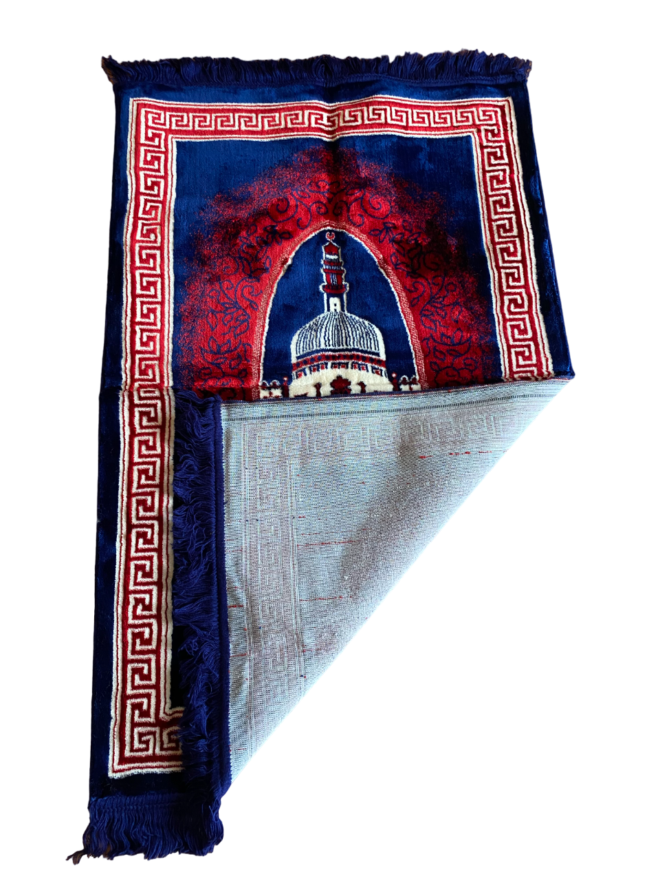 KD Luxury Soft Velvet Prayer Rugs, Muslim Prayer Mats, Islamic Seccade, Sajjadah, Janamaz, Musallah, Islamic Gift