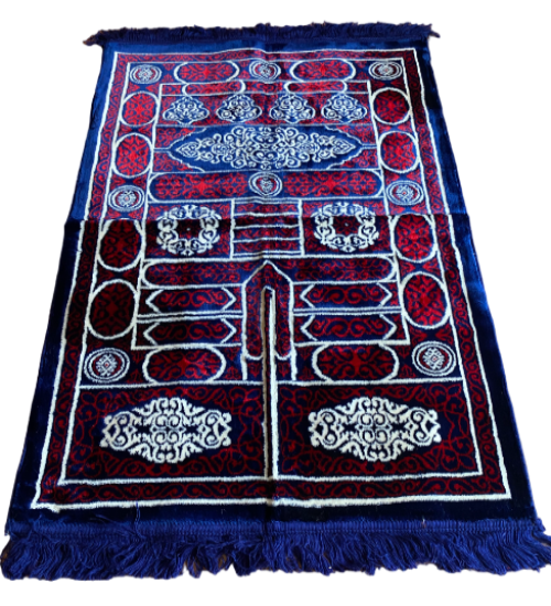 KD Luxury Soft Velvet Prayer Rugs, Muslim Prayer Mats, Islamic Seccade, Sajjadah, Janamaz, Musallah, Islamic Gift