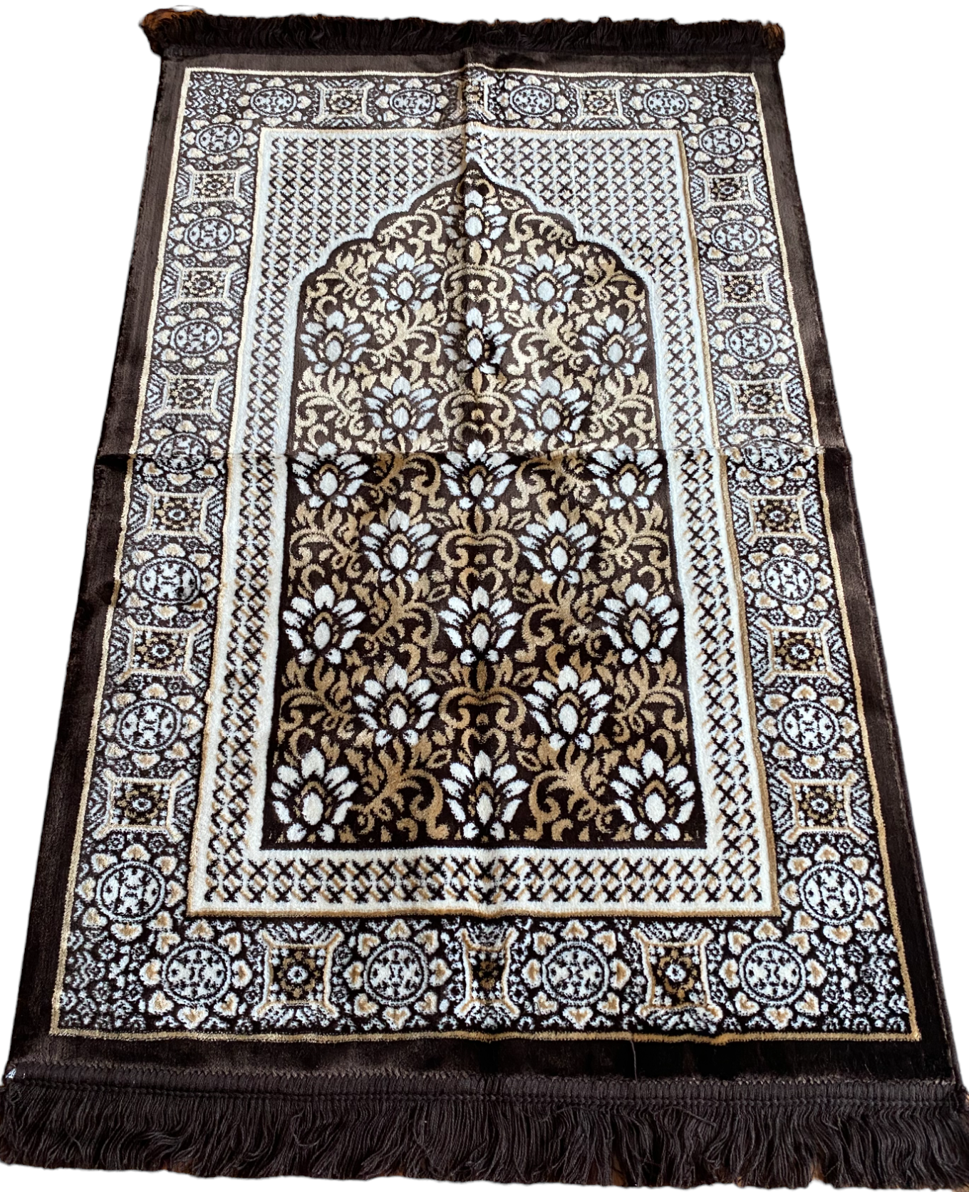 KD Luxury Soft Velvet Prayer Rugs, Muslim Prayer Mats, Islamic Seccade, Sajjadah, Janamaz, Musallah, Islamic Gift