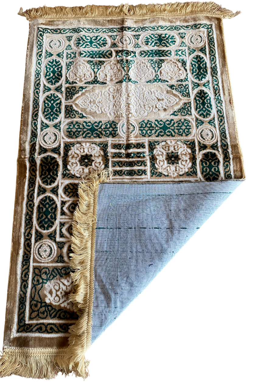 KD Luxury Soft Velvet Prayer Rugs, Muslim Prayer Mats, Islamic Seccade, Sajjadah, Janamaz, Musallah, Islamic Gift