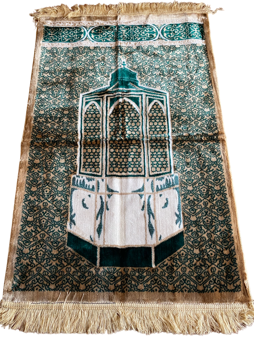 KD Luxury Soft Velvet Prayer Rugs, Muslim Prayer Mats, Islamic Seccade, Sajjadah, Janamaz, Musallah, Islamic Gift