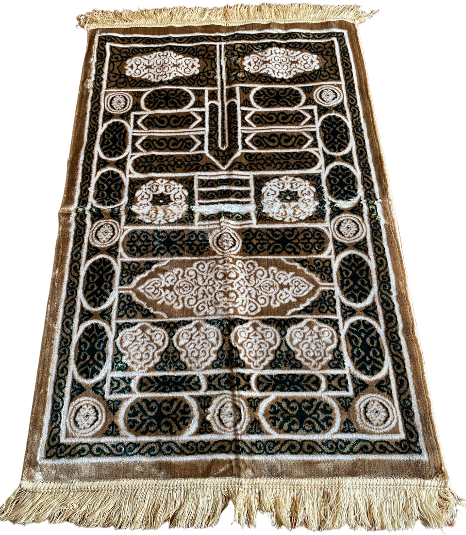 KD Luxury Soft Velvet Prayer Rugs, Muslim Prayer Mats, Islamic Seccade, Sajjadah, Janamaz, Musallah, Islamic Gift