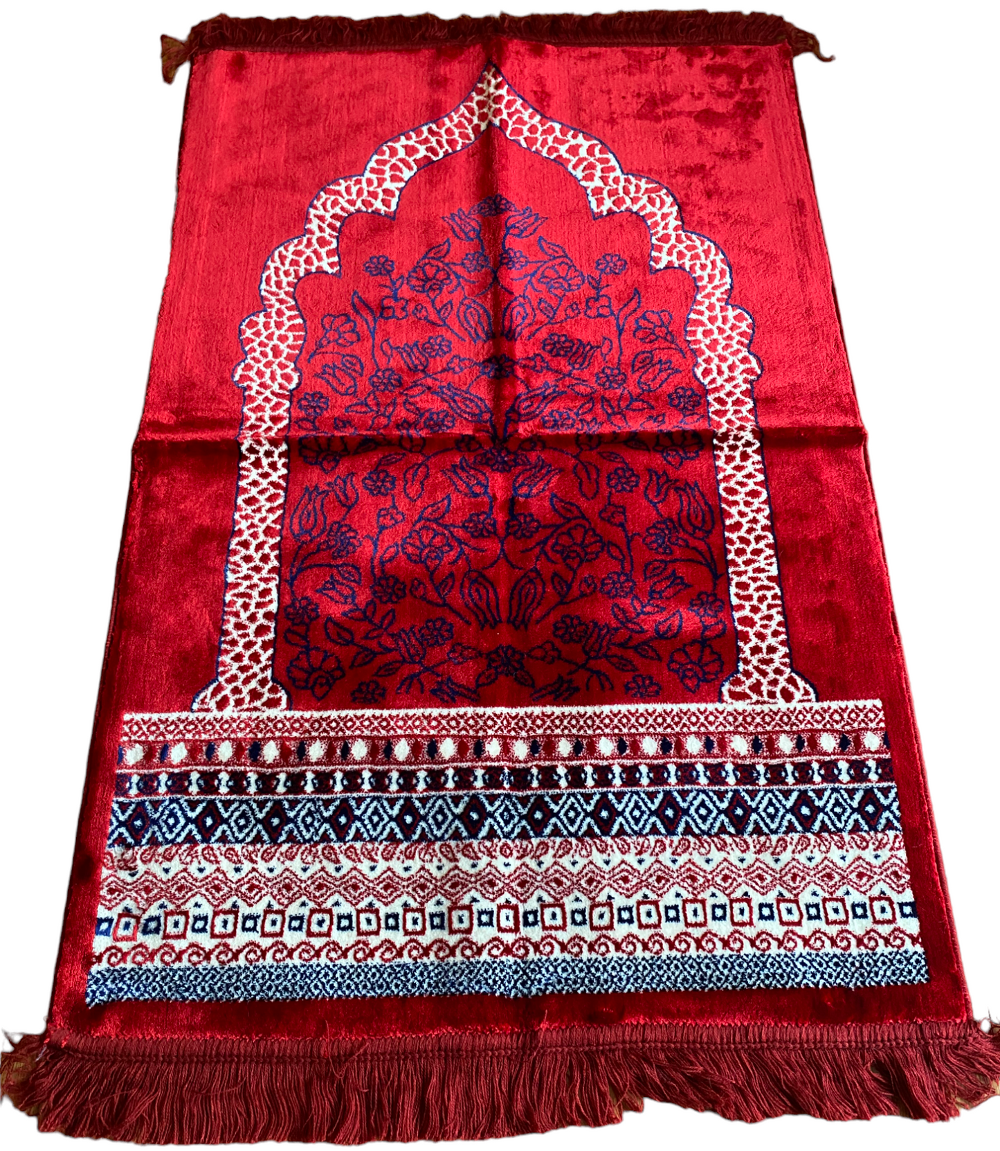 KD Luxury Soft Velvet Prayer Rugs, Muslim Prayer Mats, Islamic Seccade, Sajjadah, Janamaz, Musallah, Islamic Gift