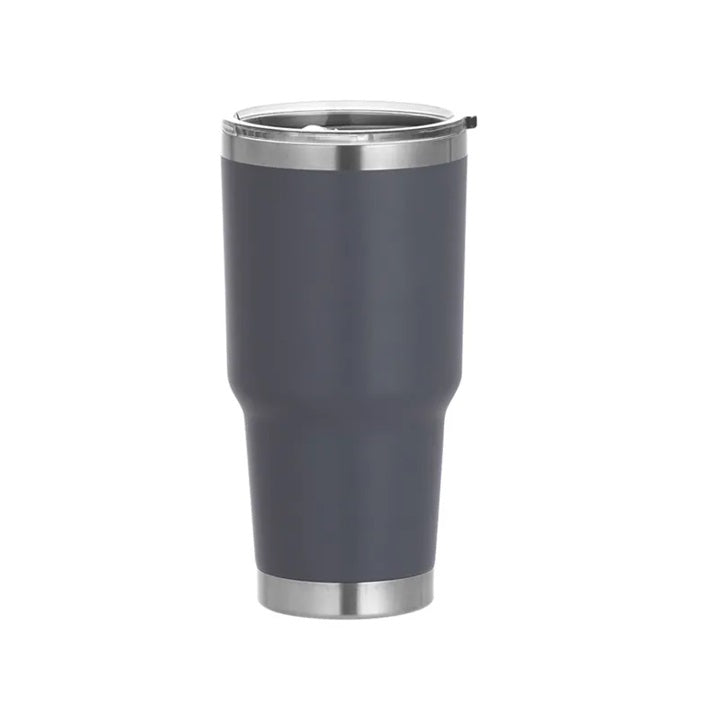 Double Walled Vacuum Coffee Mug, Stainless Steel Tumbler With Lid, 20 Oz / 30 Oz