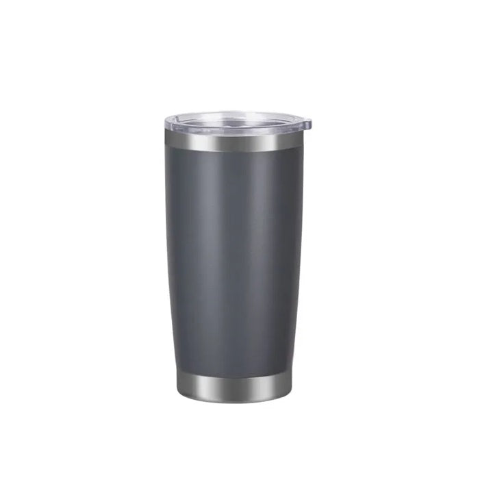 Double Walled Vacuum Coffee Mug, Stainless Steel Tumbler With Lid, 20 Oz / 30 Oz