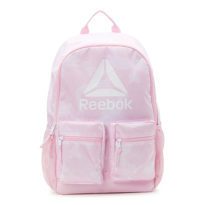 Reebok Sienna Unisex Laptop Backpack, Rose Camouflage