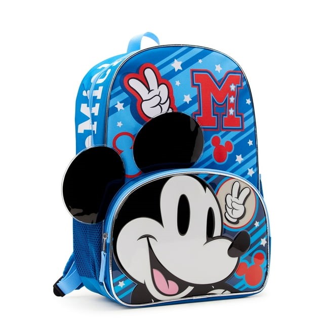 Mickey Mouse Kids Mickey Ears 17" Laptop Backpack