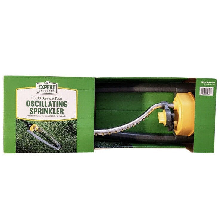 Expert Gardener 3700 Square Foot Oscillating Sprinkler