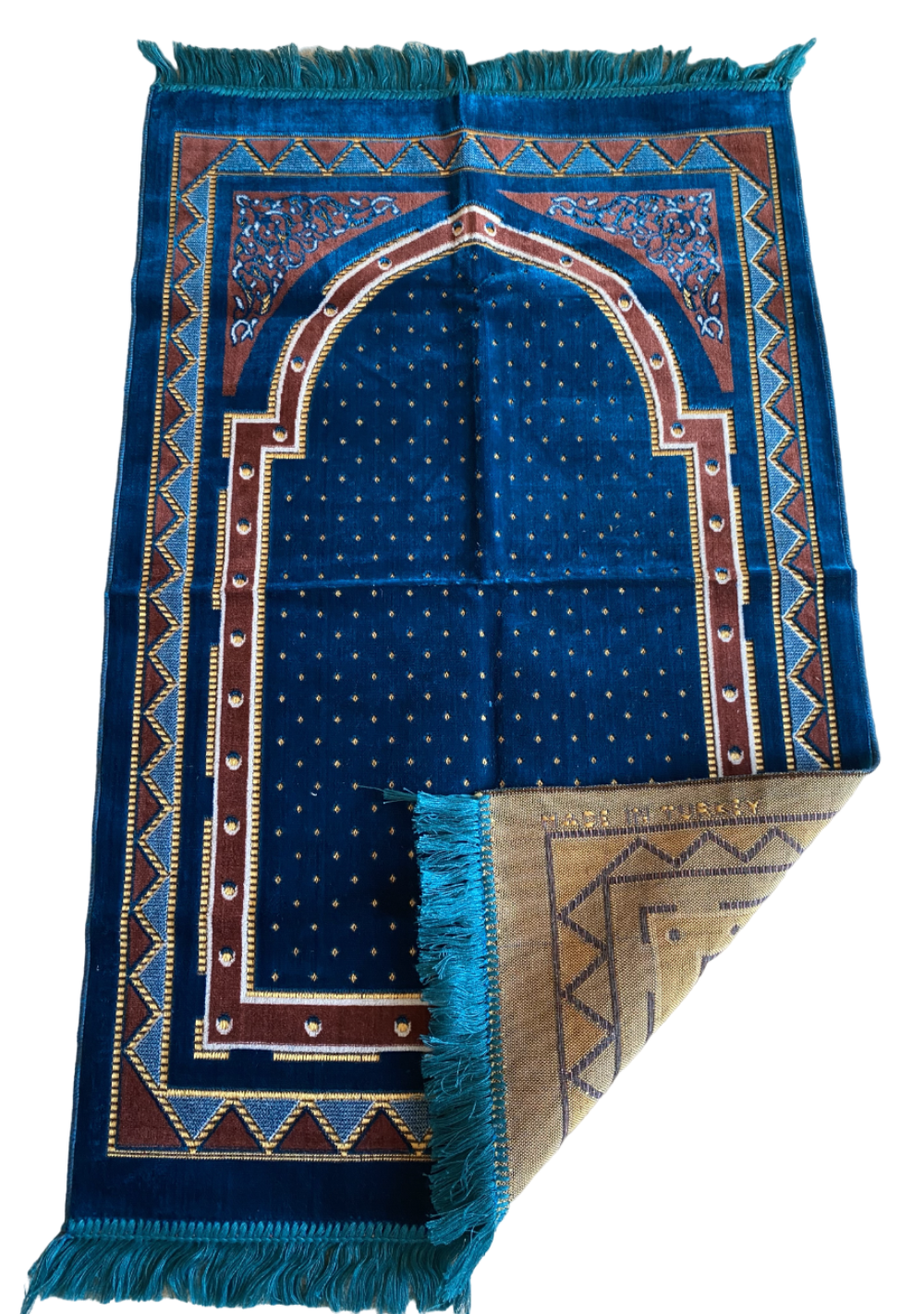 KD Islamic Prayer Rugs, Muslim Prayer Mats, Velvet Sajjadah, Janamaz, Islamic Gifts