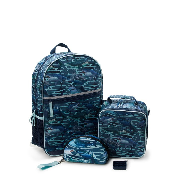 Wonder Nation Girls 4 Piece 17" Backpack Set