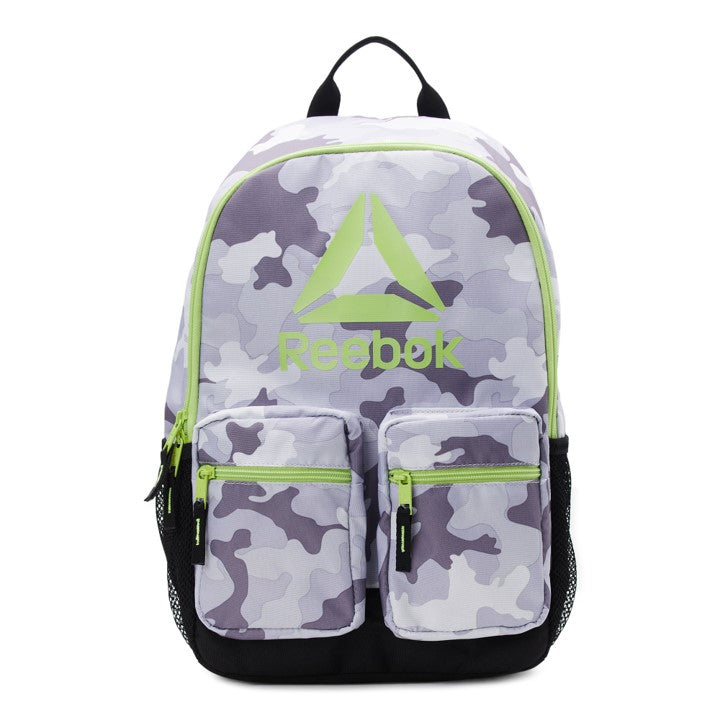Reebok Sienna Unisex Laptop Backpack, Rose Camouflage