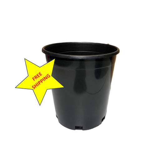 Reusable Nursery Pots Plastic Garden Pots Planters, 1 Gallon