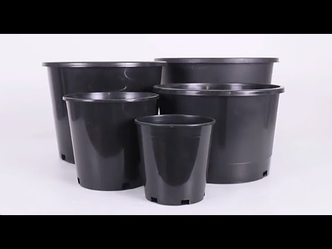 dimensions of a 3 gallon plant pot KD Black Nursery Pots, 3 Gallon, Plastic Garden Planters, Reusable Pot – Karmin Direct