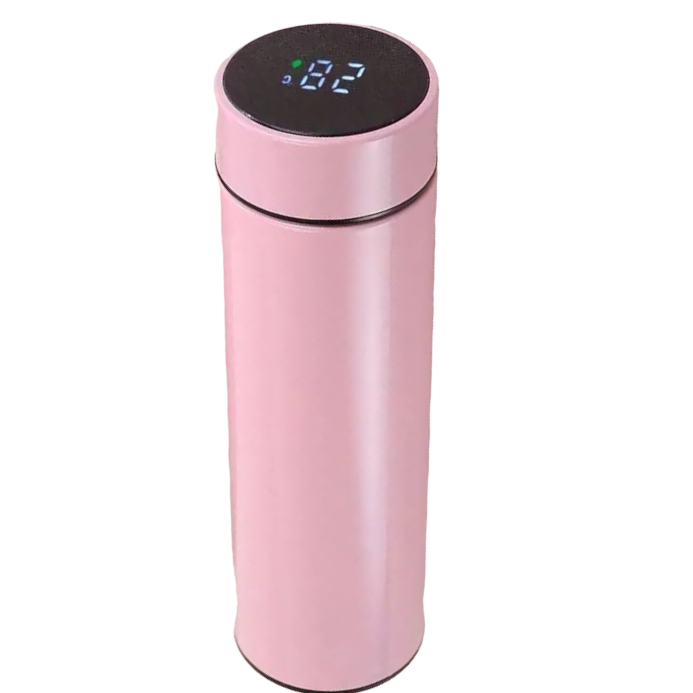 KD Double Wall Vacuum Flask, LED Temperature Display, 500 mL Stainless Steel Smart Water Bottle, Insulated, Coffee Mug, Tea Thermos