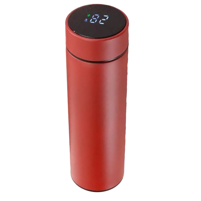 KD Double Wall Vacuum Flask, LED Temperature Display, 500 mL Stainless Steel Smart Water Bottle, Insulated, Coffee Mug, Tea Thermos