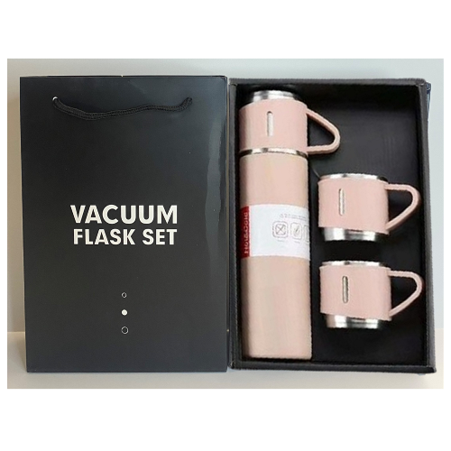 Thermos Coffee Travel Mug Stainless Steel Vacuum Flask Double Layer Gift  Set 